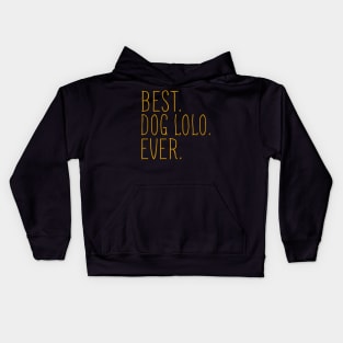 Best Dog Lolo Ever Cool Kids Hoodie